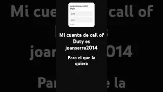 juegan call of Duty ??