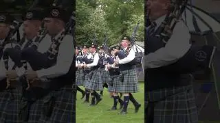 Ross & Cromarty #pipeband in Grade 2 at Banchory 2024 North of #scotland  Band #championship #shorts