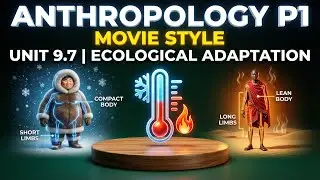 Anthropology Optional P1 || Unit 9.7 || Ecological Anthropology: Heat, Cold & Altitude || UPSC CSE