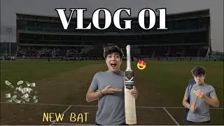 Finally First Vlog🚀 | Can I SMASH SIXES on Bowling Machine with my New Bat? 😱🧨 | CHUGHVERSE Vlog🔥