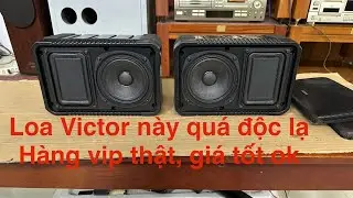 Loa VICTOR ZERO-MP5, dòng loa toàn dãi, thêm bass cộng hưởng, nên chất âm rất hay, giá bình dân ạ