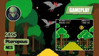 Pteropous (NES) (2025) BrewOtaku Quick Gameplay