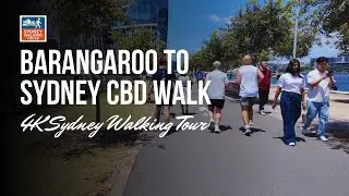 Sydney CBD Walk: Barangaroo → Wynyard | Stunning Waterfront to City Rush!
