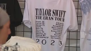 Taylor Swift fans line up for hours outside Soldier Field for 'Eras Tour' merch