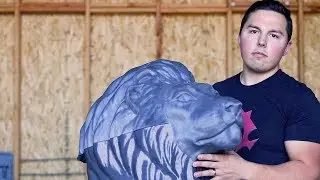 Making a Life Size Bronze Lion
