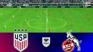 FC 24 - USWNT vs. FC K&Ouml;LN (W) | July 30, 2024 | Friendly Match | PS5 Gameplay