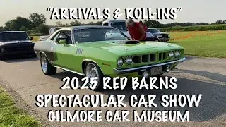 RED BARNS SPECTACULAR 2025 CAR SHOW, GILMORE CAR MUSEUM, 