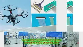 Custom Made Assembly Beach Motorcycle Audio Wiring Harness with USB Cable RCA Cable Auto Car Wiring