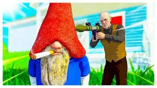 GNOMES but GRANDPA HAD ENOUGH!