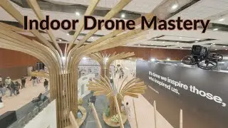 Epic Indoor Drone Flight | HITEX Exhibition Center | Hyderabad