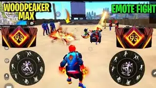 free fire random people challenge me emote vs noob Adam vs pro player on factory roof