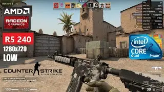 CSGO - Core 2 Quad Q9550 - R5 240 - 8 GB Ram