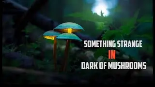 Something Strange In Dark Of Mushrooms
