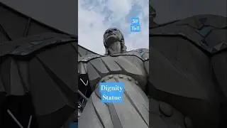 The Dignity Statue in South Dakota is 50'tall! #sculpture #travel #southdakota