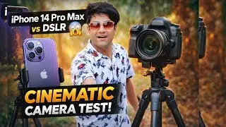 iPhone 14 Pro Max vs DSLR 😳 | Cinematic Camera Test | Gopal Rai Vlogs