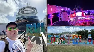 Disney Treasure Cruise | Day 4 | Tortola British Virgin Islands, Pirates Night & Fireworks