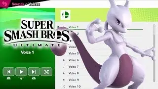 Mewtwo Voices - Super Smash Bros Ultimate