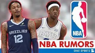 MAJOR NBA Rumors: Ja Morant Trade Coming Soon? + NBA Draft Rumors