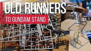 GUNDAM, Old Runners to Gundam stand #gundam #bandai #gunpla 