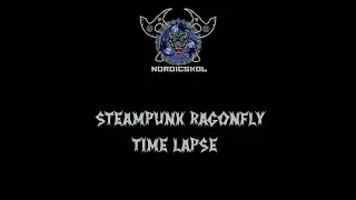 Steampunk dragonfly Time Lapse