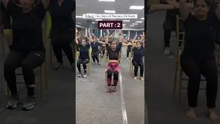 Part 2 of #viral chair workout / workout series