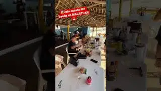 💵 Esto cuesta 1 banda en vivo en la playa de Mazatlan 🏝️🇲🇽 #tips # #tutorial #Viaje