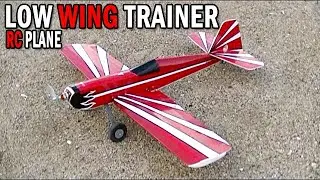 DIY Low Wing Trainer RC Plane Fun Fly