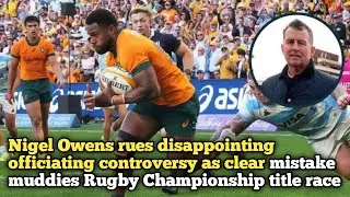 Nigel Owens rues &lsquo;disappointing&rsquo; officiating controversy as &lsquo;clear&rsquo; mistake muddies Rugby Champions 