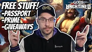 Gods Unchained News: IMX Passport & Prime freebies, Epic Games Ban & Giveaways!