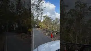 Small Road Washout #hurricanehelene