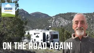 Ep. 253: On the Road Again! | Nevada Utah RV travel camping Ely Cave Lake