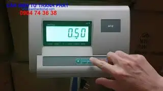 C&acirc;n b&agrave;n điện tử A12 Yaohua - Hướng dẫn sử dụng c&acirc;n b&agrave;n điện tử A12