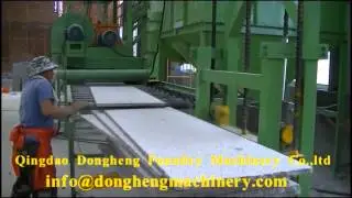 Marble stone polishing shot blasting machine