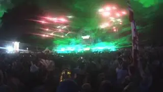 Parookaville 2015 - Feuerwerk Samstag und Rede von Bill Parooka