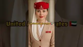 Top 10 Most Beautiful Air Hostess Uniform  #beautiful #airhostess #uniform