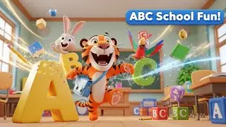 ABC School Rhymes | Fun Alphabet Song for Kids  - hand crafts / #shorts