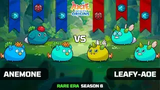 ANEMONE Vs. LEAFY-AOE | gaidaxie vs Jove | TOP 20 | SEASON 6 | AXIE ORIGINS