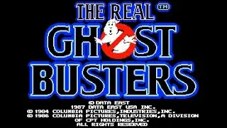 The Real Ghostbusters (Amiga 50Hz) - Intro / Attract Mode