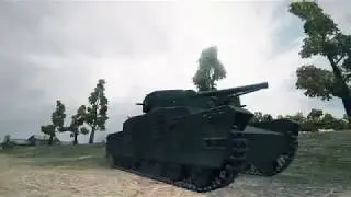 Worldoftanks O I 120 Японский Аниме монстр Женский экипаж в машине боевой