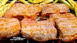 cách làm BÒ NƯỚNG SA TẾ mềm ngọt cay thơm ngon hấp dẫn