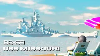 USS MISSOURI Tutorial & Showcase plane crazy🔨Iowa class battleship