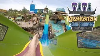 Krakatau Aqua Coaster POV Volcano Bay (Universal Orlando Resort) | BrandonBlogs