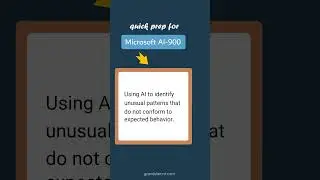 AI Anomaly Detection - Microsoft AI-900