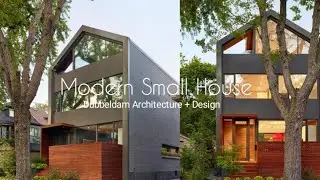 Modern Small House by Exploiting The Narrow Land