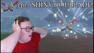 SHINY Doublade in 3,404 SRs in Pok&eacute;mon SwSh!