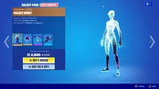 Item Shop Review Female Galaxy skin is back