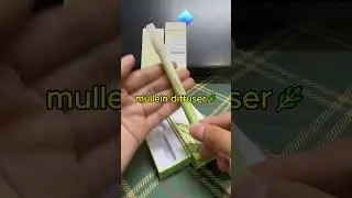 Mullein Diffuser for Lung Detox #mullein #quitvaping