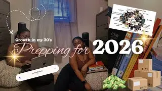 Prepping for 2026 ✨ | Vision Board, Goals & New Beginnings
