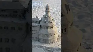 Sandcastle of the Hotel Del Coronado on Coronado Island #shorts