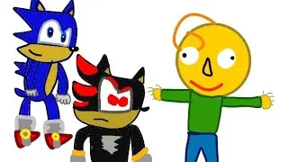 Sonic e Baldi respodendo perguntas parte 3(Ft.Shadow O ouri&ccedil;o)